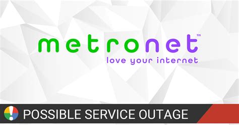Metronet outtage - Metronetinc Carmel. User reports indicate no current problems at Metronetinc. MetroNet is a customer-focused company that provides fiber optic communication services, including high-speed internet, full-featured fiber phone, and fiber IPTV with a wide variety of programming. I have a problem with Metronetinc.